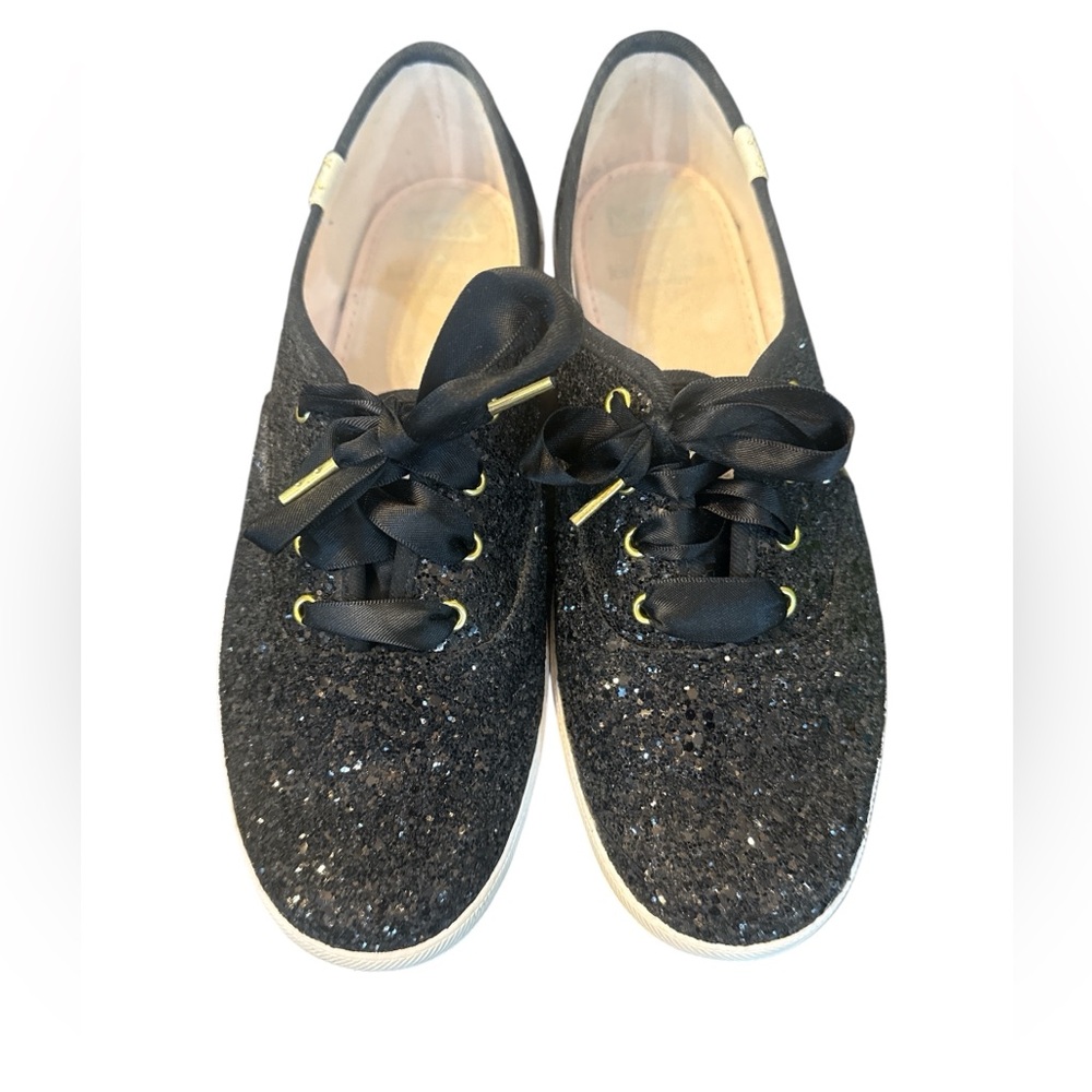 Keds‎ x Kate Spade New York Black Glitter Sneakers Size 7